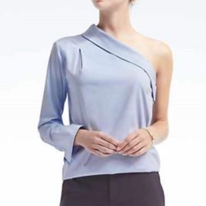 NWOT Banana Republic One Shoulder Blouse